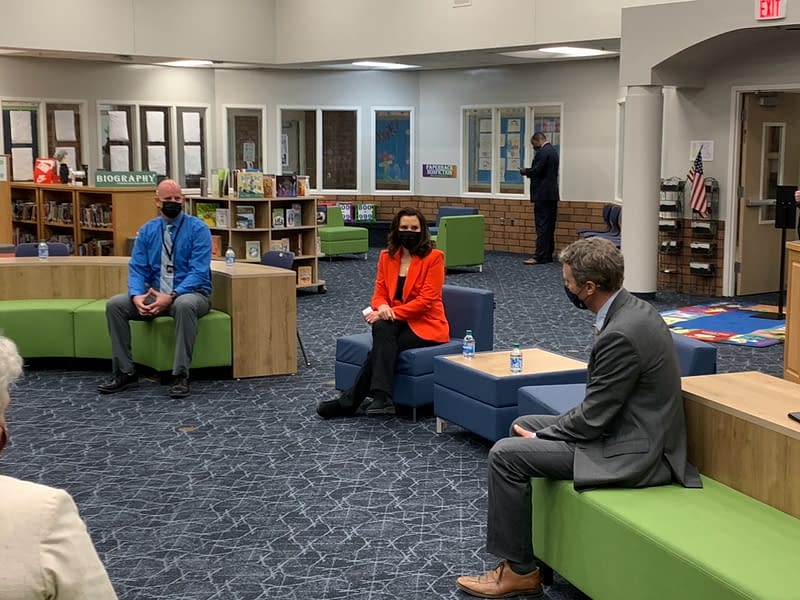 Governor Gretchen Whitmer Visits Cherry Creek Elementary School ...