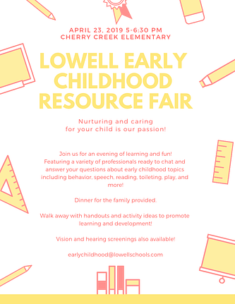 Early Childhood Resource Fair Comes to Cherry Creek Elementary School ...