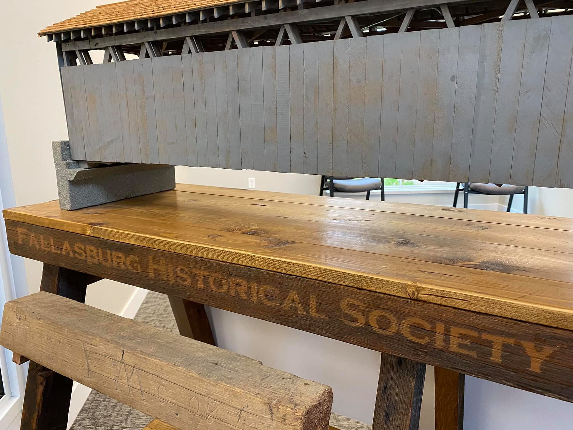 Press Release Fallasburg Bridge Replica Now on Display at the