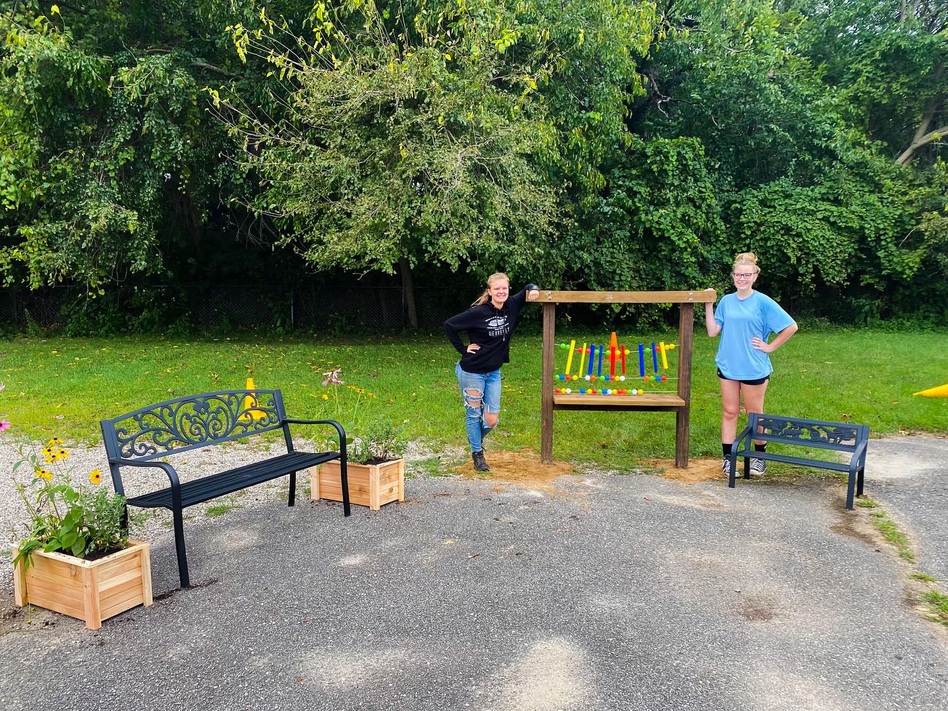 Musical Sensory Garden Open at Cherry Creek Elementary School Lowell