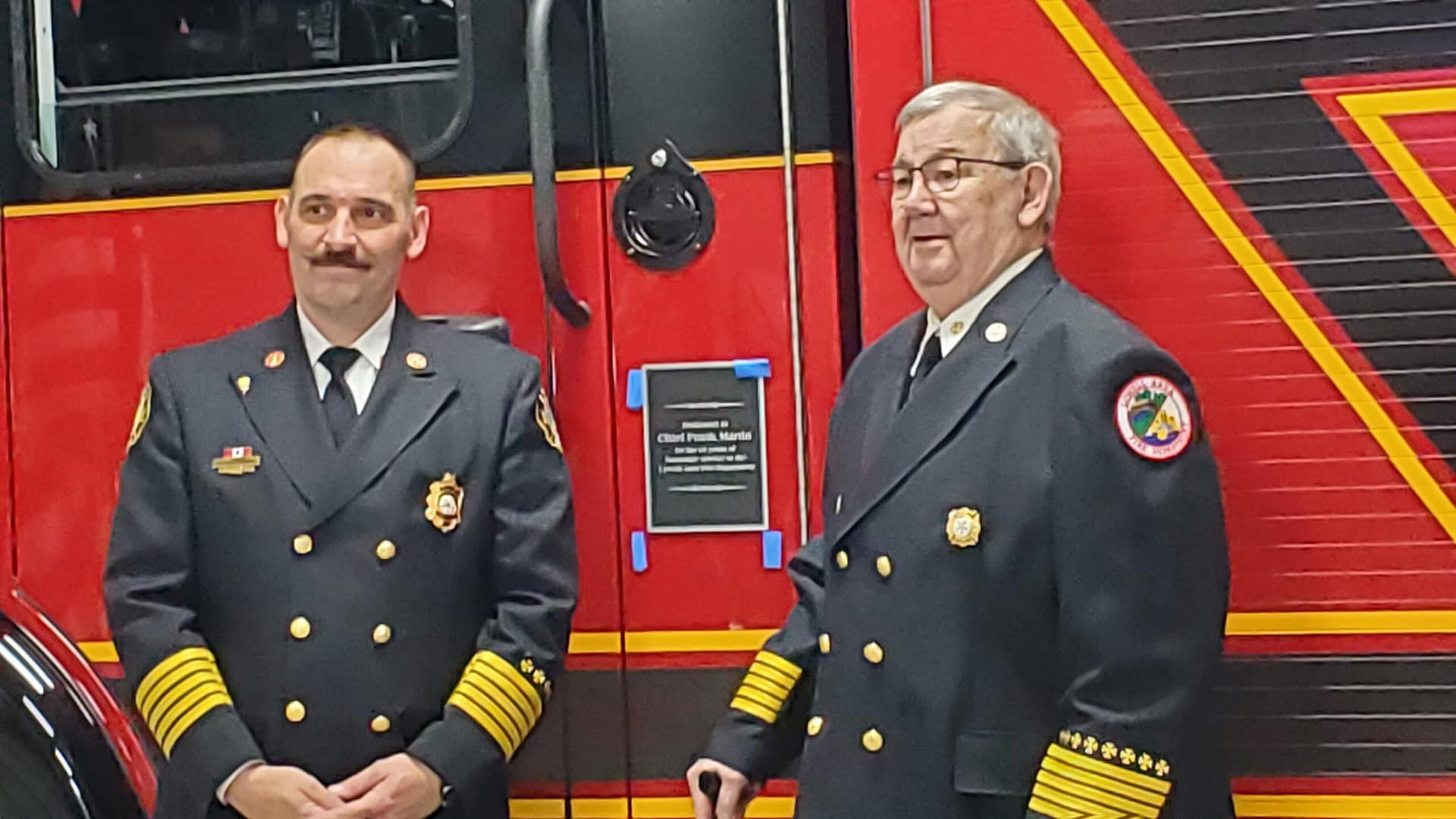 Scenes from Lowell Fire Department Dedicates New Engine Lowell's