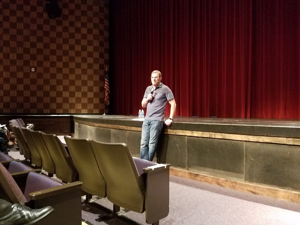 Justin Amash Talks Budget, Immigration and More at Lowell Town Hall