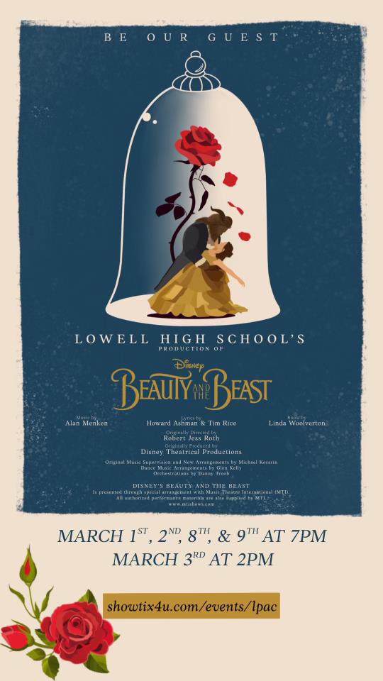 Lowell High School Presents Beauty and the Beast - Lowell's First Look