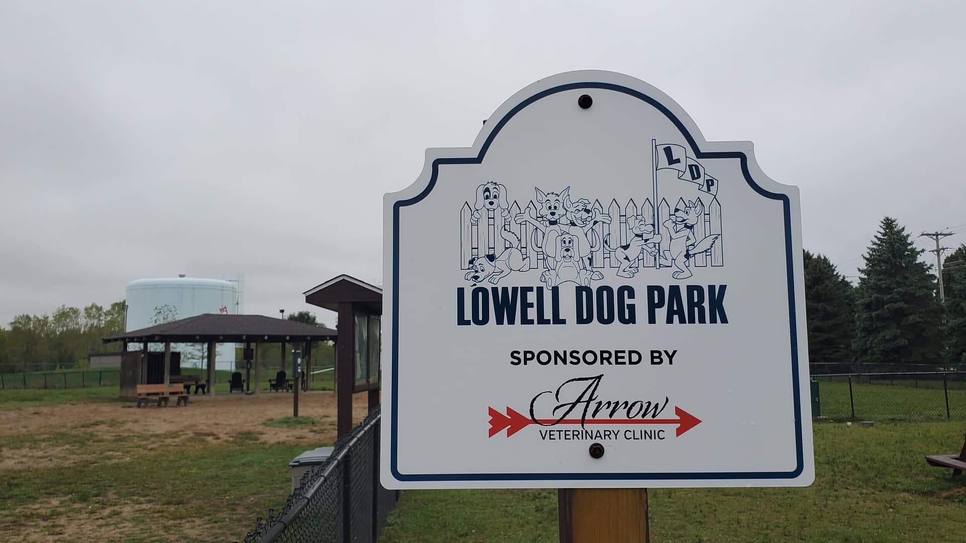 Arrow Veterinary Clinic New Sponsor of Lowell Dog Park Lowell's First