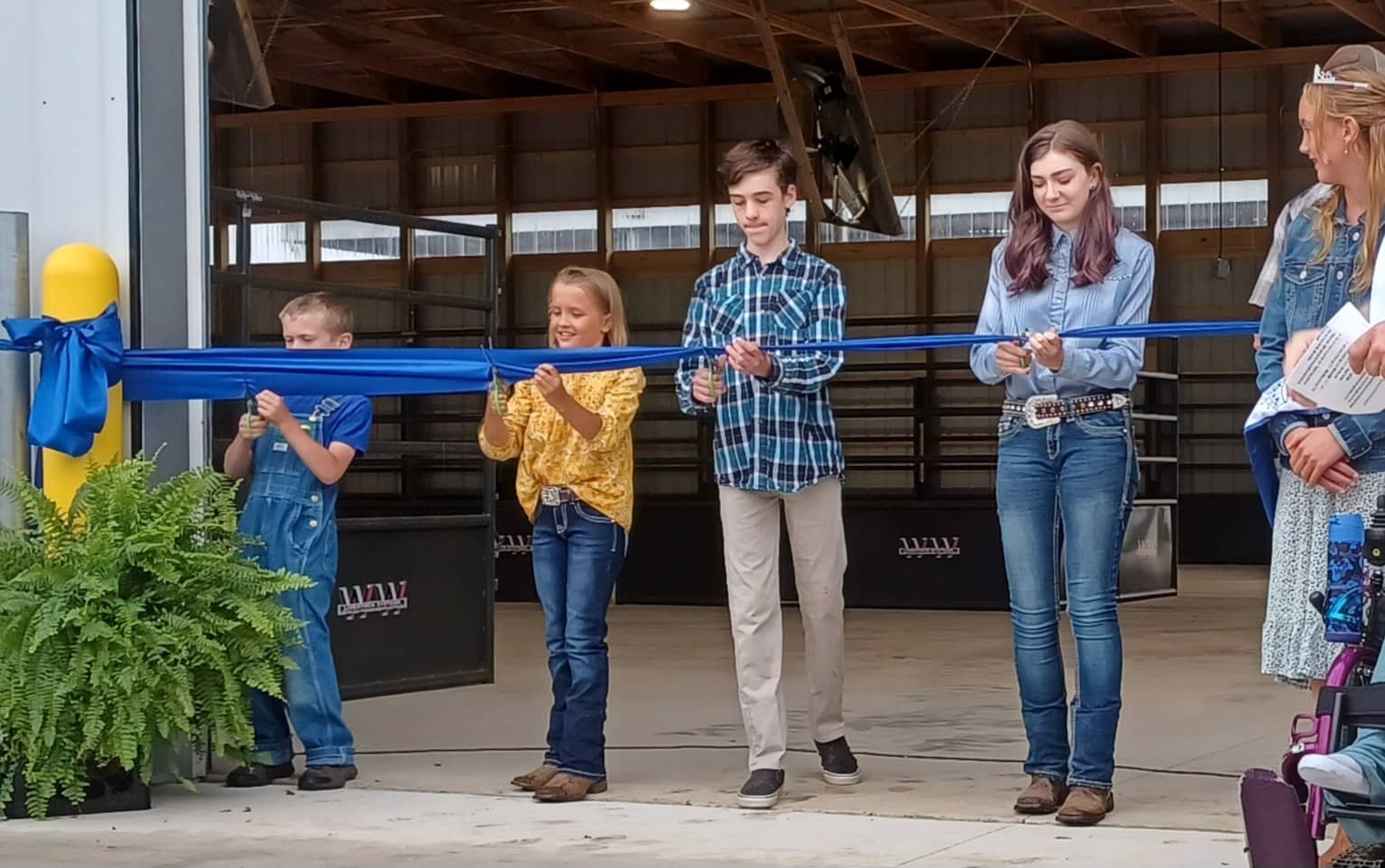 New Kent County Youth Fairgrounds Dedicated Lowell's First Look