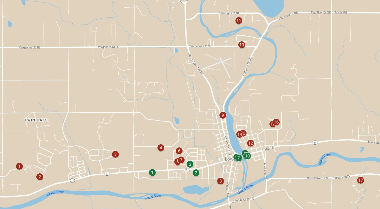 LLP Releases "Lights Through Lowell" Map Lowell's First Look